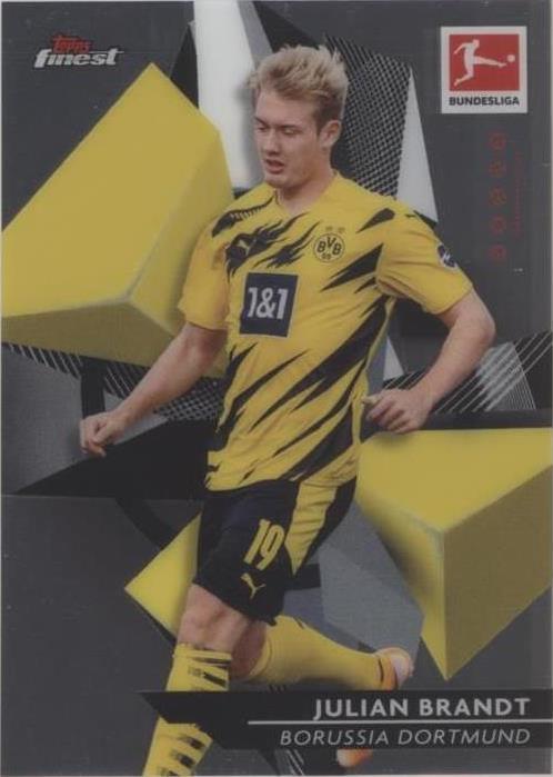 2020-21 Topps Finest Bundesliga Julian Brandt #28