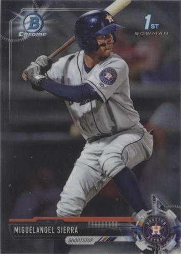 2017 Bowman Chrome - Miguelangel Sierra #BCP206