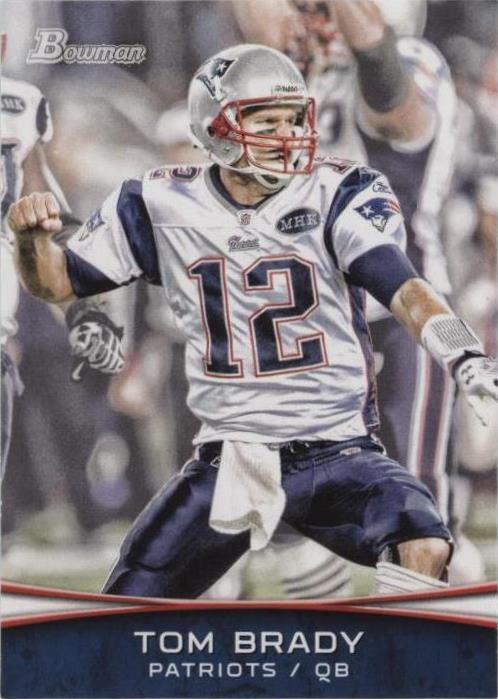 Bowman Tom Brady #50 2012