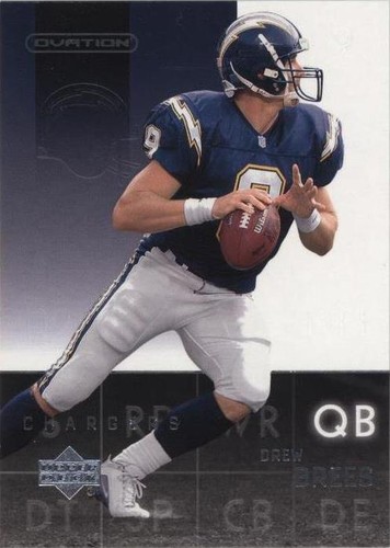2002 Upper Deck Ovation Drew Brees #73