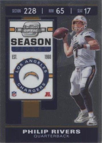 2019 Panini Contenders Optic Philip Rivers #43