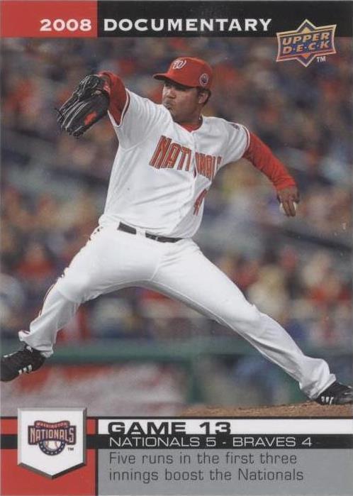 2008 Upper Deck Documentary - Odalis Perez #593