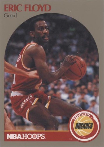1990-91 NBA Hoops 100 Superstars - Eric Floyd #35