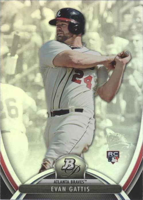 Bowman Platinum 2013 - Evan Gattis #12