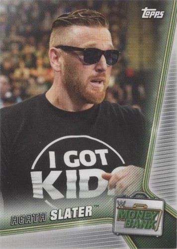2019 Topps WWE Money in the Bank - Heath Slater #37