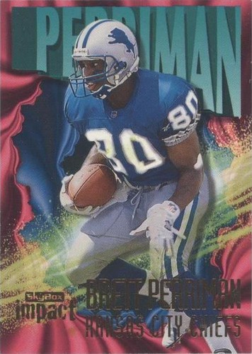1997 Skybox Impact Brett Perriman #109