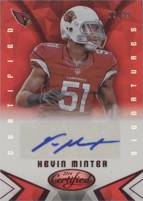 2014 Panini Certified Kevin Minter #S-KM