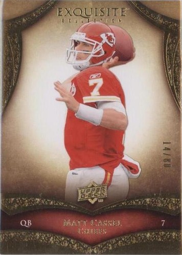 2009 Upper Deck Exquisite Collection Matt Cassel #25