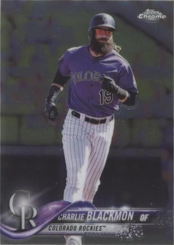2018 Topps Chrome - Charlie Blackmon #194