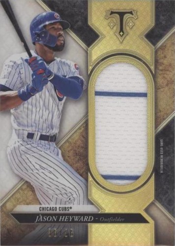 2017 Topps Triple Threads - Jason Heyward #SJR-JHY