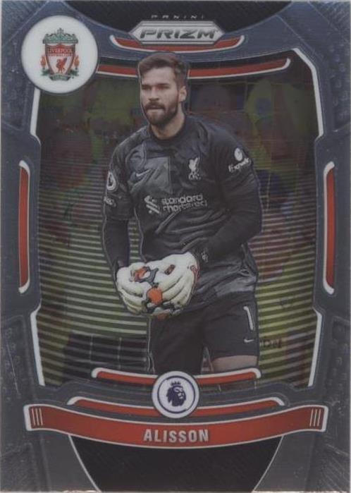2021-22 Panini Prizm Premier League Alisson Becker #77