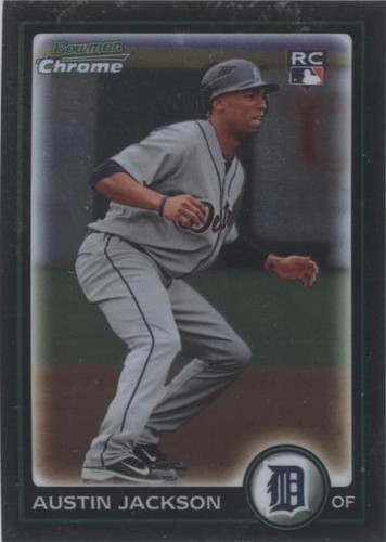 2010 Bowman Chrome - Austin Jackson #188