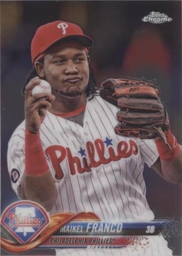2018 Topps Chrome - Maikel Franco #116