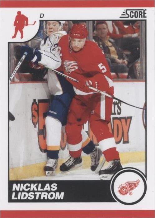 2010-11 Score - Nicklas Lidstrom #196