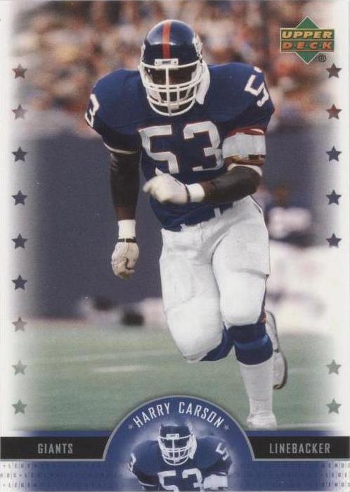 2005 Upper Deck NFL Legends Harry Carson #32