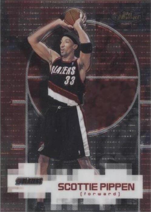 2000-01 Topps Finest - Scottie Pippen #51