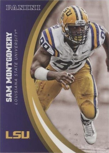 2015 Panini LSU Tigers Sam Montgomery #57