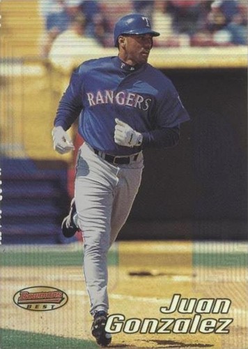 2002 Bowman's Best - Juan González #19