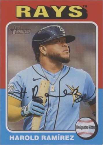 2024 Topps Heritage - Harold Ramirez #72