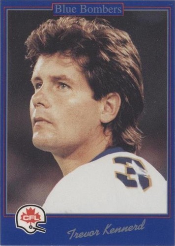 1991 Jogo CFL Trevor Kennerd #154