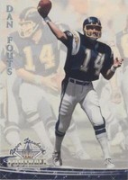 1994 Ted Williams Card Company Roger Staubach's NFL Football Dan Fouts #54