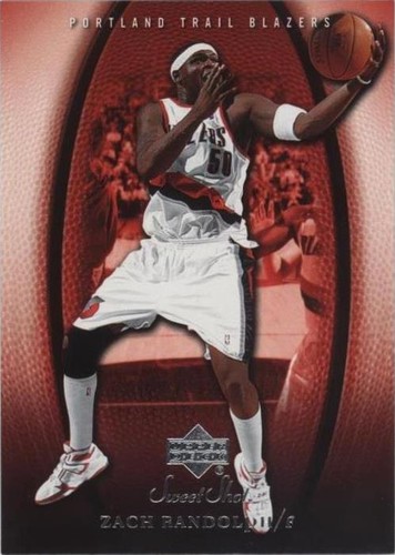 2005-06 Upper Deck Sweet Shot - Zach Randolph #81