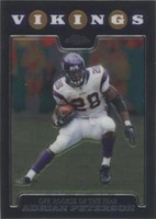 2008 Topps Chrome Adrian Peterson #TC164