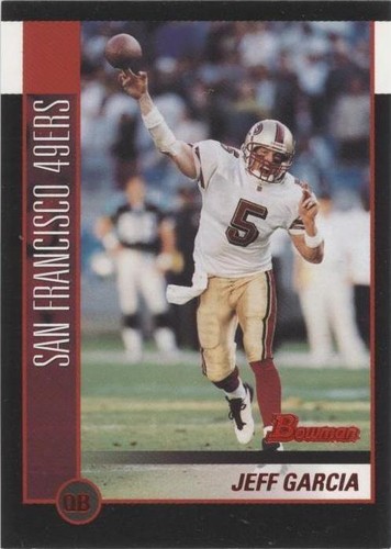 2002 Bowman Jeff Garcia #17
