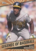 2021 Topps Opening Day - Rickey Henderson #LOB-23
