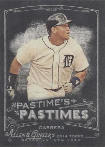2014 Topps Allen & Ginter's - Miguel Cabrera #PP-MC