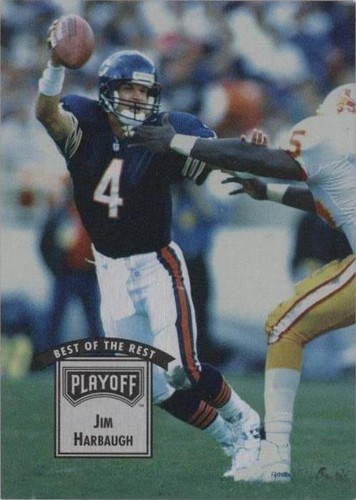 1993 Playoff Contenders Jim Harbaugh #87