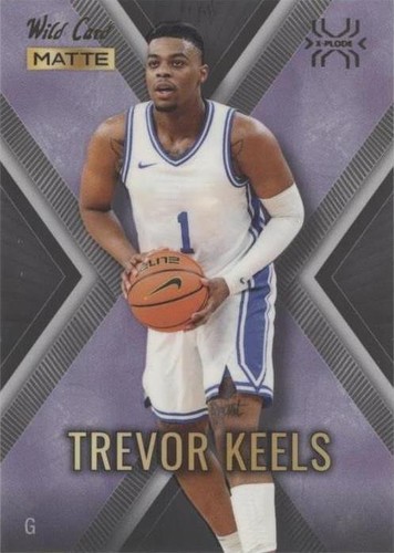 2022-23 Wild Card Matte Draft - Trevor Keels #MXP-39