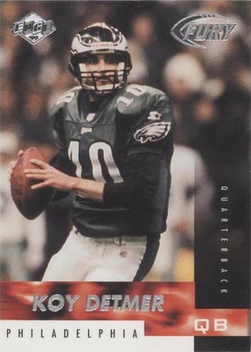 1999 Collector's Edge Fury Koy Detmer #34