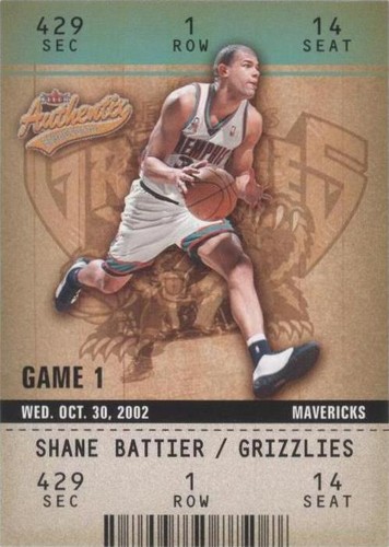 2002-03 Fleer Authentix - Shane Battier #40