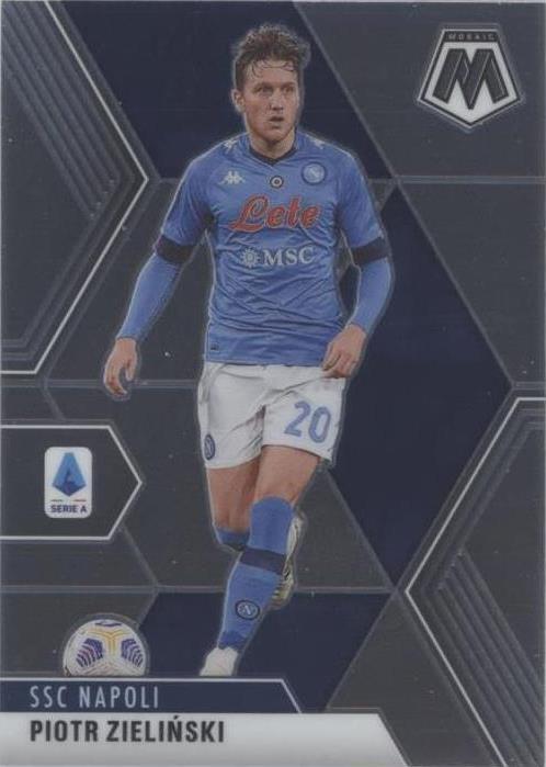 2020-21 Panini Mosaic Serie A Piotr Zielinski #80