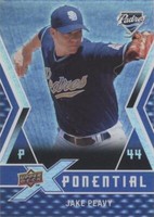 2009 Upper Deck X - Jake Peavy #X-JP