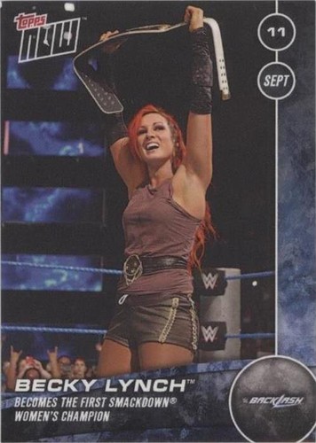 2016 Topps Now WWE - Becky Lynch #7