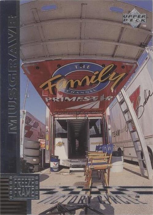 1998 Upper Deck Victory Circle - Ted Musgrave #134