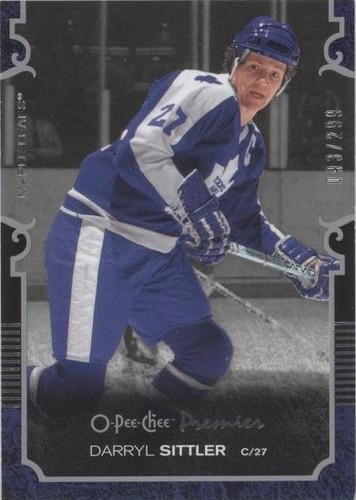 2007-08 O-Pee-Chee Premier - Darryl Sittler #56