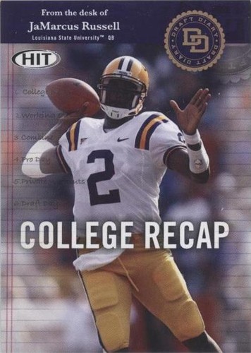 2007 SAGE Hit JaMarcus Russell #JR-1