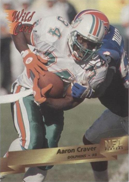 1993 Wild Card Aaron Craver #91