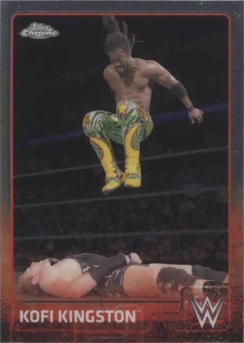 2015 Topps Chrome WWE - Kofi Kingston #41