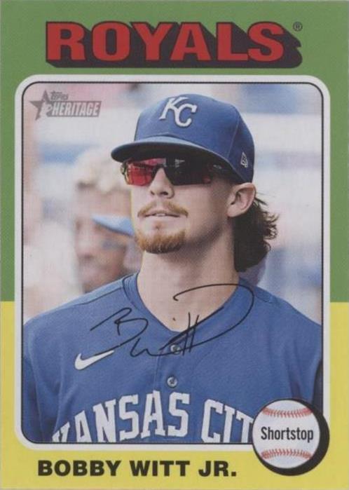 2024 Topps Heritage - Bobby Witt Jr. #404