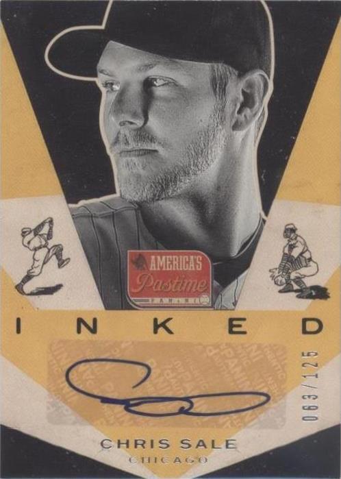 Panini America's Pastime 2013 - Chris Sale #I-CS