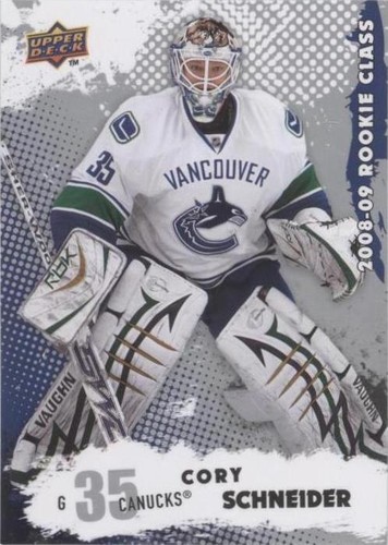 2008-09 Upper Deck Rookie Class - Cory Schneider #20