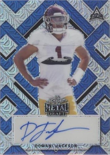 2022 Leaf Metal Draft Domani Jackson #BA-DJ2