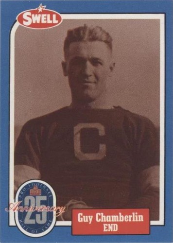 1988 Swell Football Greats Hall of Fame Guy Chamberlin #31