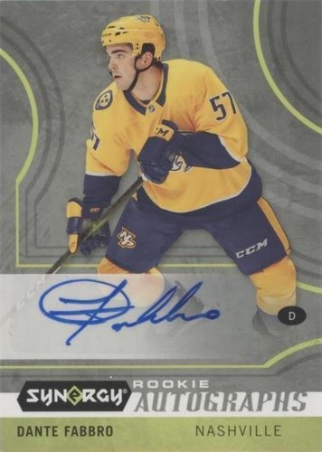 2019-20 Upper Deck Synergy - Dante Fabbro #A-DF