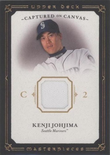 2008 Upper Deck Masterpieces - Kenji Johjima #CC-KJ