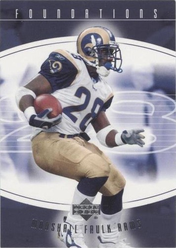 2004 Upper Deck Foundations Marshall Faulk #90